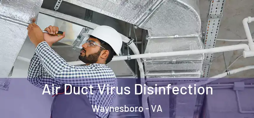  Air Duct Virus Disinfection Waynesboro - VA