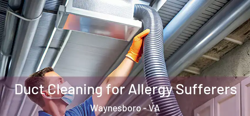  Duct Cleaning for Allergy Sufferers Waynesboro - VA