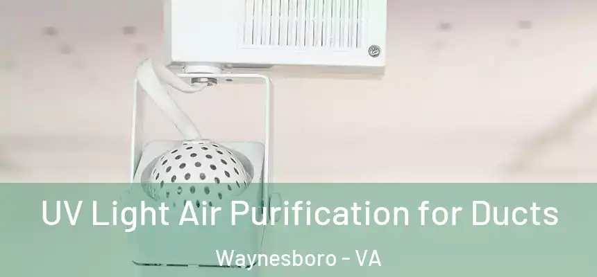  UV Light Air Purification for Ducts Waynesboro - VA
